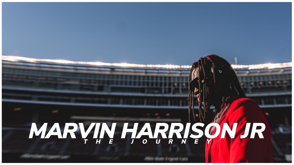 𝗠𝗮𝗿𝘃𝗶𝗻 𝗛𝗮𝗿𝗿𝗶𝘀𝗼𝗻 𝗝𝗿: 𝗧𝗵𝗲 𝗝𝗼𝘂𝗿𝗻𝗲𝘆 🍿 Marvin Harrison Jr. x #DevelopedHere