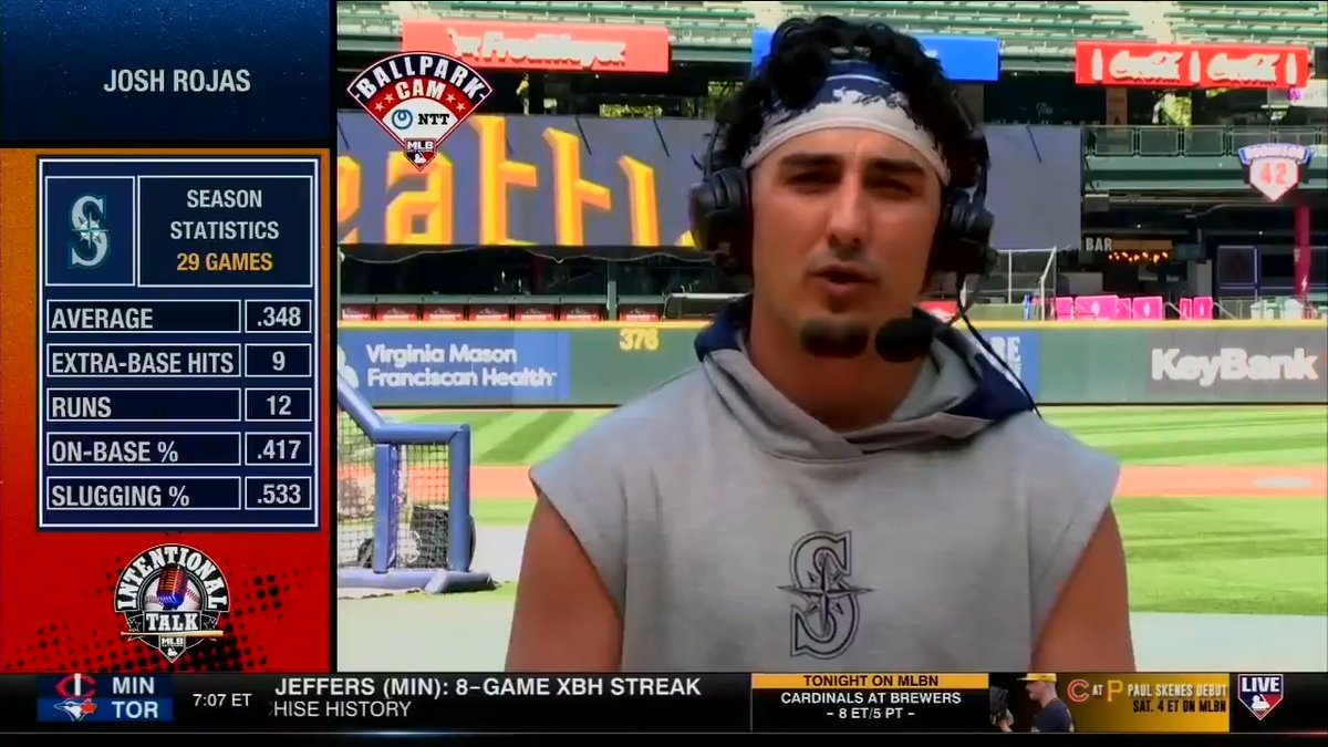 "We had a good text exchange, after that game." 😂 Josh Rojas recounts homering off his friend and old teammate Zac Gallen! Siera Santos | RyanDempster | Kevin Millar