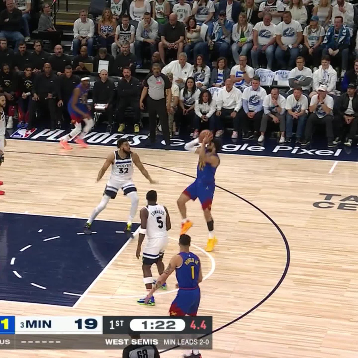 Jamal Murray is feelin' it early ๐ฎโ๐จ ๐บ: ESPN