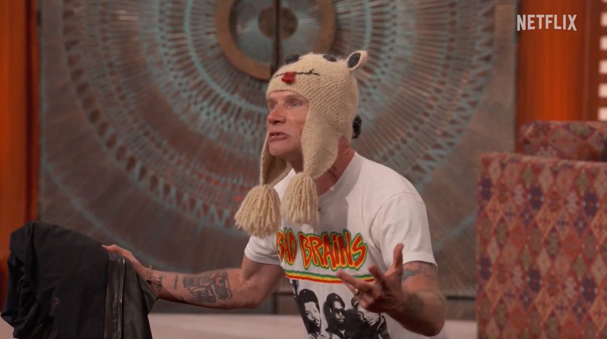 We found Flea and he's got some shit to say! #EverybodysInLA