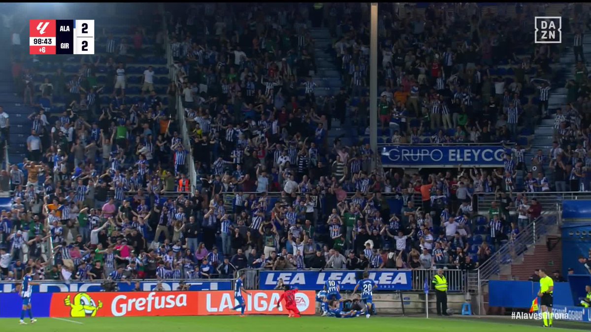 ¡Qué locura de final! 🤯 CÓMO MOLA SER DEL GLORIOSO #AlavésGirona #Goazenglorioso ⚪️🔵