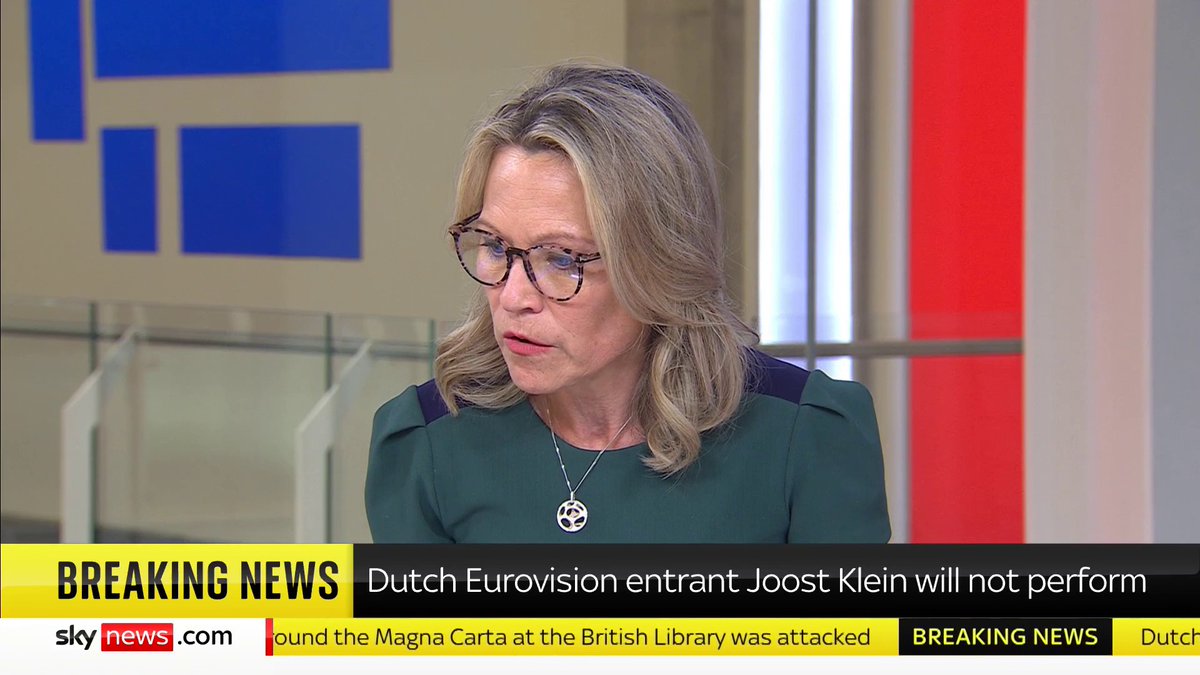 BREAKING: Eurovision has kicked out the Netherlands' entrant Joost Klein following a controversy over an 'incident' he was involved in. Read more here: 📺 Sky 501, Virgin 602, Freeview 233 and YouTube