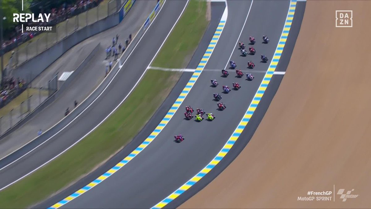 Del 1️⃣3️⃣º al 5️⃣º El SALIDÓN de Marc Márquez es para verlo repetido una y otra vez 🤩 #FrenchGP 🇫🇷 #MotoGP 🏁