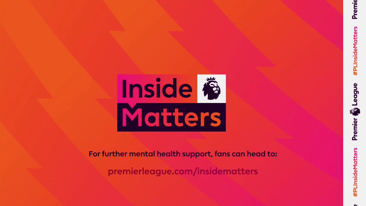 As part of the Premier League's Inside Matters campaign, players were shown Richarlison's powerful interview about his mental health struggles, the aim being to support his powerful message and continue the conversation.