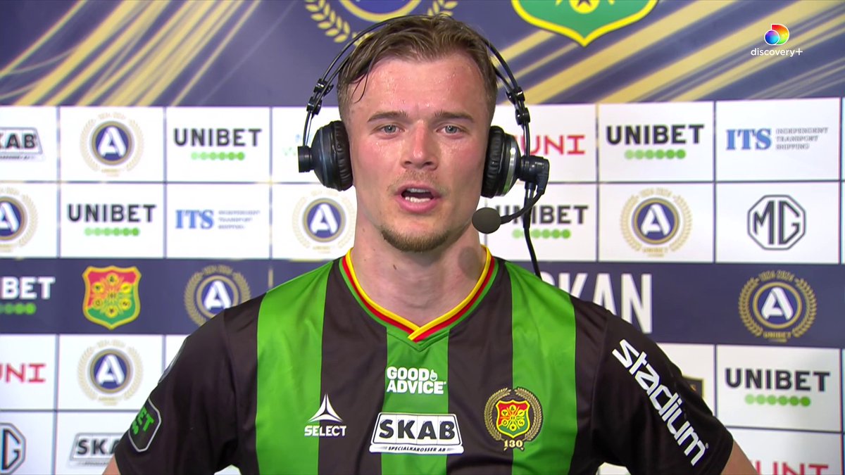 "Det kan inte bli så mycket bättre, kanske krysset, men det är okej." Alexander Ahl Holmström om cykelsparken till 2-0 GAIS. 📲 Se matchen på