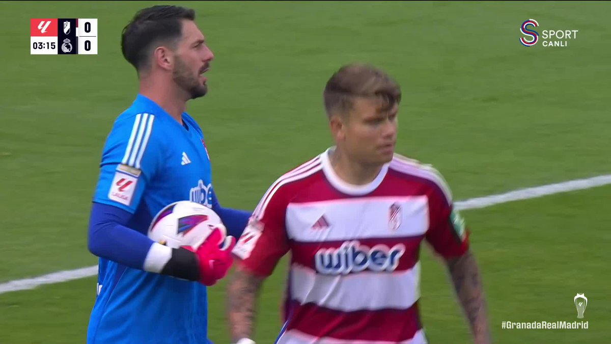 Arda Güler'in ortası Joselu'ya ulaşmadı. #LALIGA