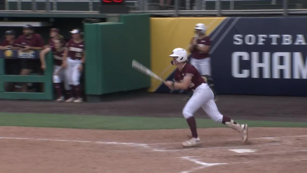 TEXAS STATE ON 🔥 #NCAASoftball x 🎥 ESPN+ / Texas State Softball