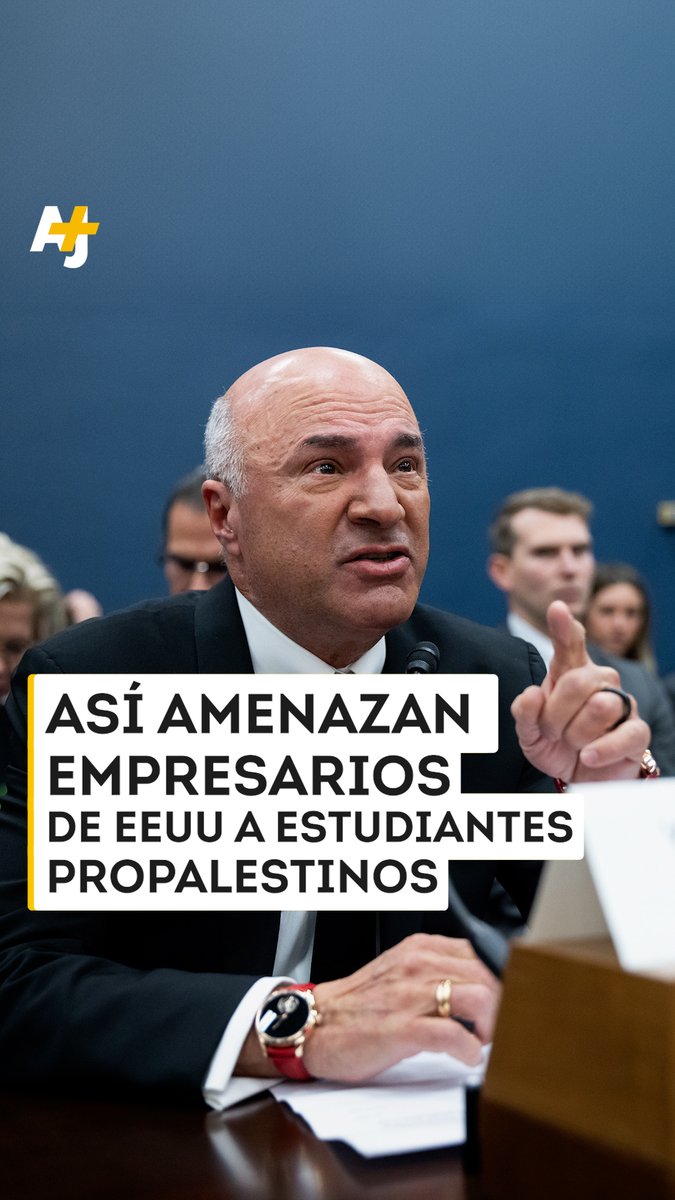 Empresarios en Estados Unidos amenazan a los estudiantes que participan en las movilizaciones por Palestina con dificultarles su acceso al mercado laboral.