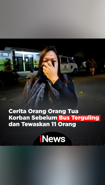 Kecelakaan tragis menimpa Bus Trans Putera Fajar yang mengangkut rombongan siswa SMK Lingga Kencana, Depok, Jawa Barat, Sabtu (11/05). Bus tersebut terguling di Jalan Raya Kampung Palasari, Desa Palasari, Ciater, Subang. FDLM #iNews #Kecelakaan #Bus #Subang #SMKLinggaKencana