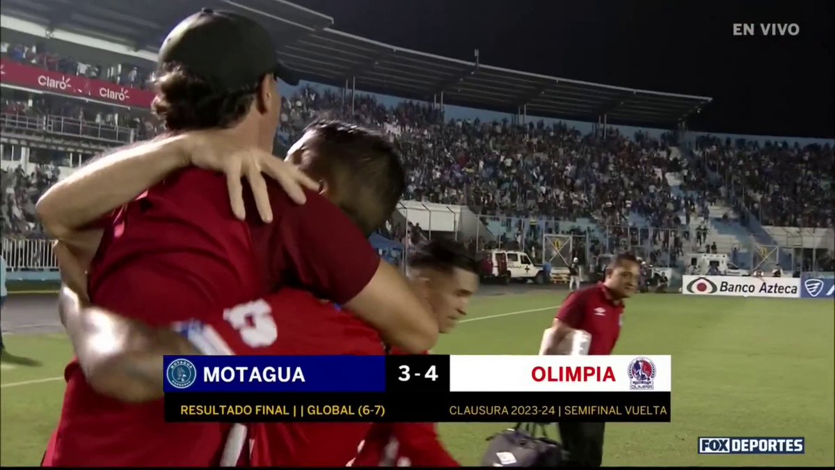 ¡NUNCA DEN POR VENCIDO AL OLIMPIA! 🤩 El campeón sufrió pero logró vencer a Motagua y jugará la gran final. 💪 #HondurasEnFOX