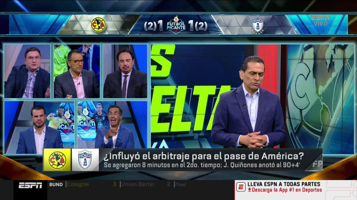 💥 "Fueron 3 muy claras en contra de Pachuca" 💥 "Llama la atención que los errores fueron en contra de Pachuca" La mesa habla del arbitraje en el pase a Semifinales del América