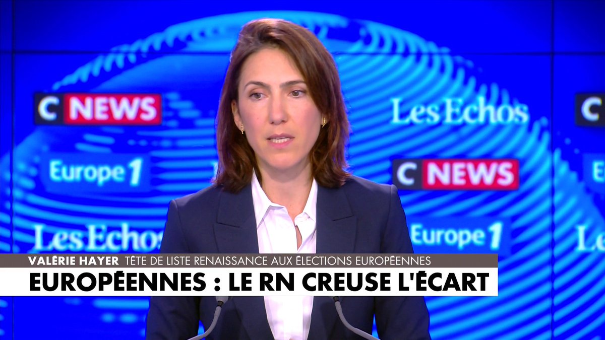 Valérie Hayer, sur les élections européennes : «Jordan Bardella ment aux Français», dans #LeGrandRDV