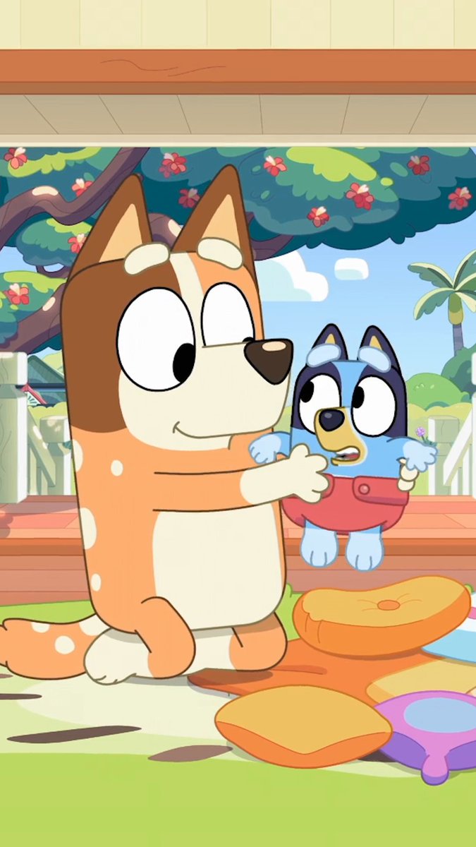 To all the Chillis out there, you're doing great 🧡 #Bluey #MothersDay