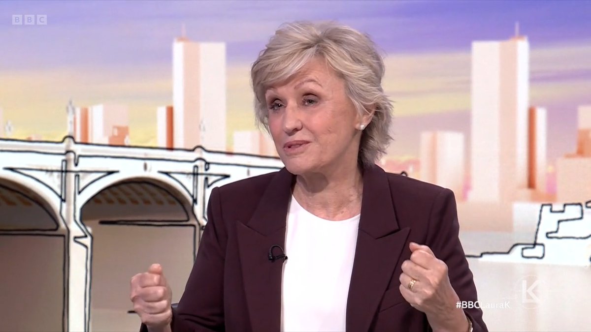 “There is a Harry-shaped hole in the monarchy” Journalist and editor Tina Brown says “we needed Harry and Meghan” but that she worries the rift between them and the rest of the Royal Family could be permanent #BBCLauraK