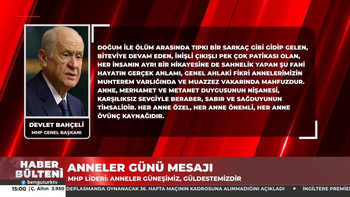 Anne hayattaki ilk ışığımız, ilk sıcaklığımız, ilk güvencemiz, ilk nefesle son nefes arasındaki güneşimiz ve güldestemizdir. Annenin kırılması ve gücenmesi alemin mahzunlaşmasıdır.