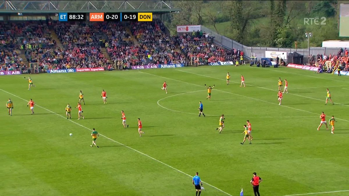 In all fairness. In the circumstances. This, from Donegal’s Odhran Doherty was an outrageous extra-time equaliser 👇