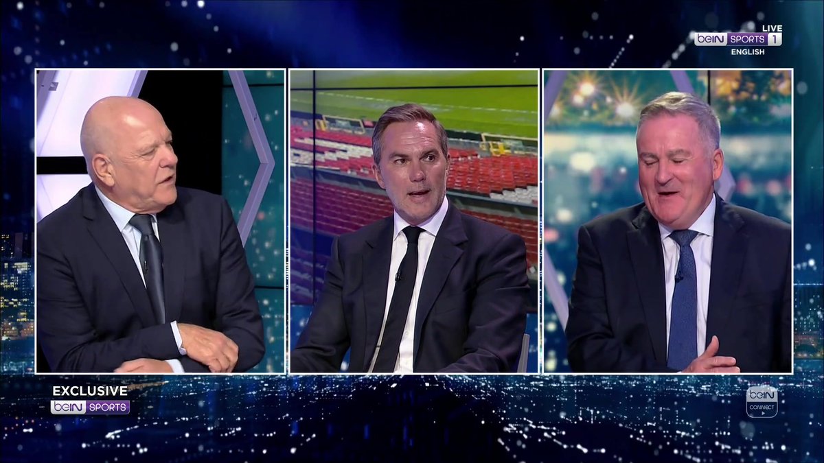 "It's a brown suit!" 🤵♂️ Bit rich of Jason Mcateer talking about Erik ten Hag's sartorial choices on the touchline... 😬 #beINPL #MUNARS #MUFC