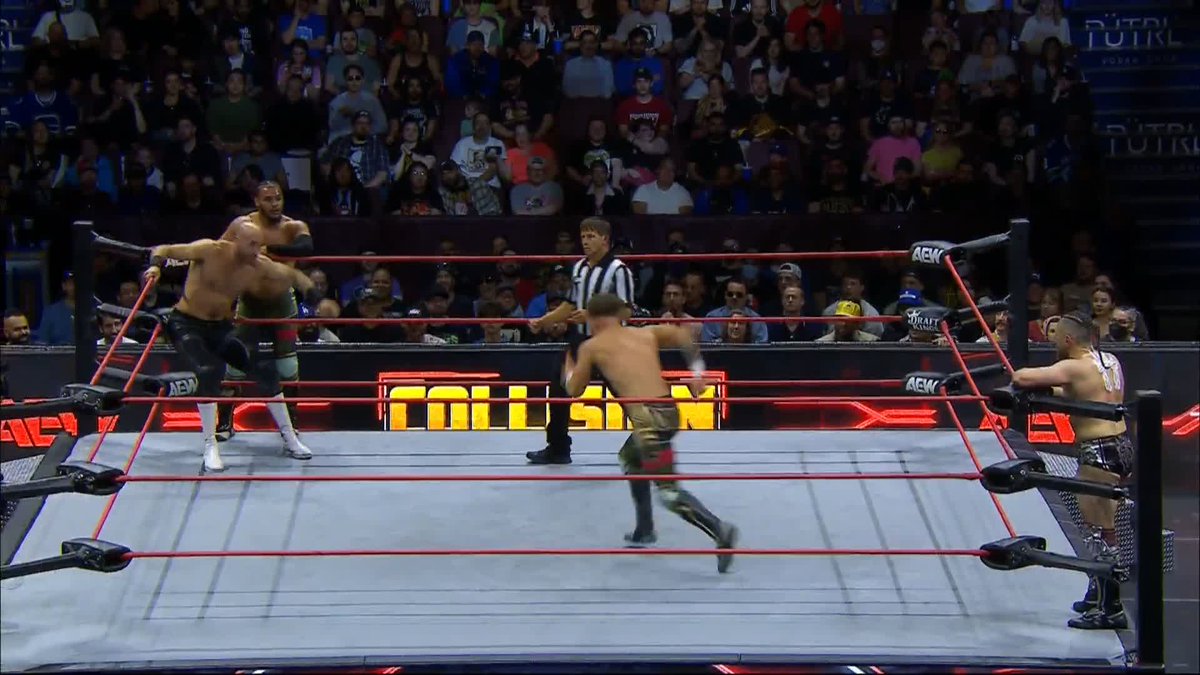 Blackpool Combat Club’s Bryan Danielson &amp; Claudio vs Top Flight! | 5/11/24, #AEWCollision ▶️