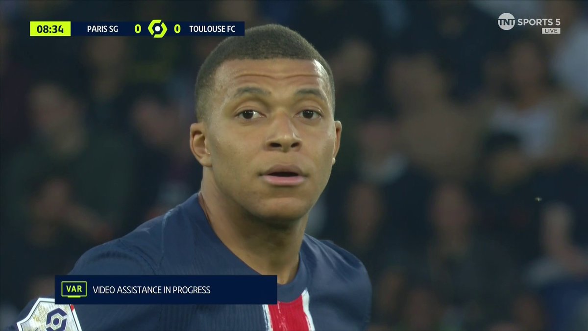 Kylian Mbappe doesn't waste any time getting on the scoresheet in his final home game for PSG 💪 That first touch 😮‍💨 📺 TNT Sports &amp; discovery+ UK