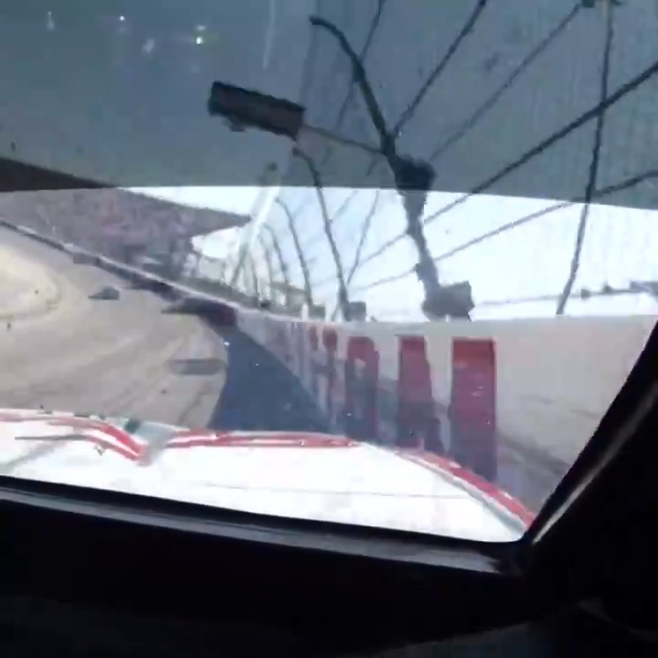 There’s cool and then there’s Larson ripping the fence at Darlington cool