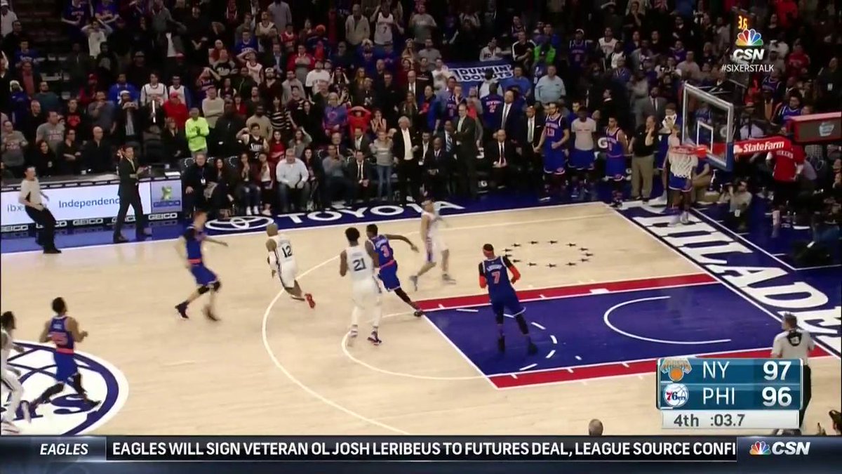 Always been a Knicks killer…