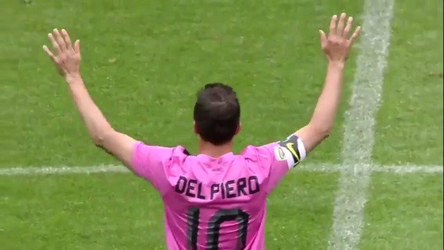 12 years ago today, Alessandro Del Piero played his last game at the Juventus Stadium…..