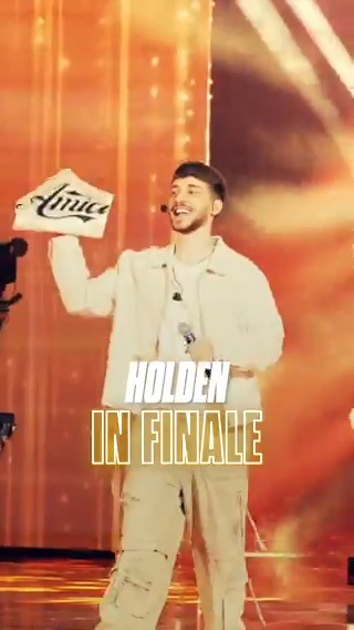 Tutti pronti per cantare insieme a Holden alla Finale di #Amici23?