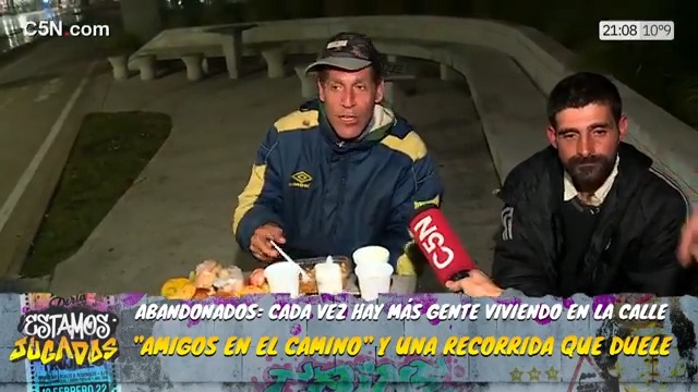 🚨Abandonados: cada vez hay más gente viviendo en la calle 📲En vivo por C5N y