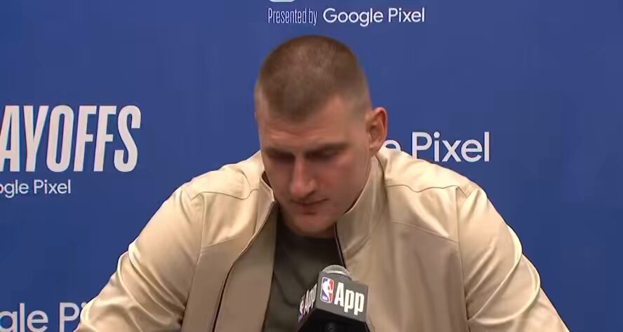 Followed up with Nikola Jokić about hearing Aaron Gordon credit him for learning how to be selfless. Jokić jokingly: “I bail him out. Because I show up he can say that.” Then more serious: “I think that’s the best possible basketball ever.”