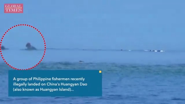 #Exclusive: Facts speak louder! Watch how Philippine fishermen engaged in uncivilized behaviors -- spitting, urinating, dumping garbage on and around China’s Huangyan Dao, which caused pollution to the marine environment in the #SouthChinaSea. Ray Powell