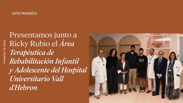 El nuevo espacio de Vall d'Hebron, impulsado en colaboración con The Ricky Rubio Foundation, permite incrementar un 37% los pacientes atendidos y ampliar los horarios por la tarde para facilitar la conciliación con la escuela. 👉 #FundaciónlaCaixa #CaixaResearch
