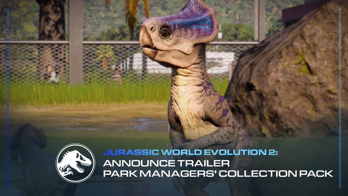 Four new prehistoric creatures are coming to Jurassic World Evolution 2 this Thursday in the Jurassic World Evolution 2: Park Managers' Collection Pack! Find out what's in store:
