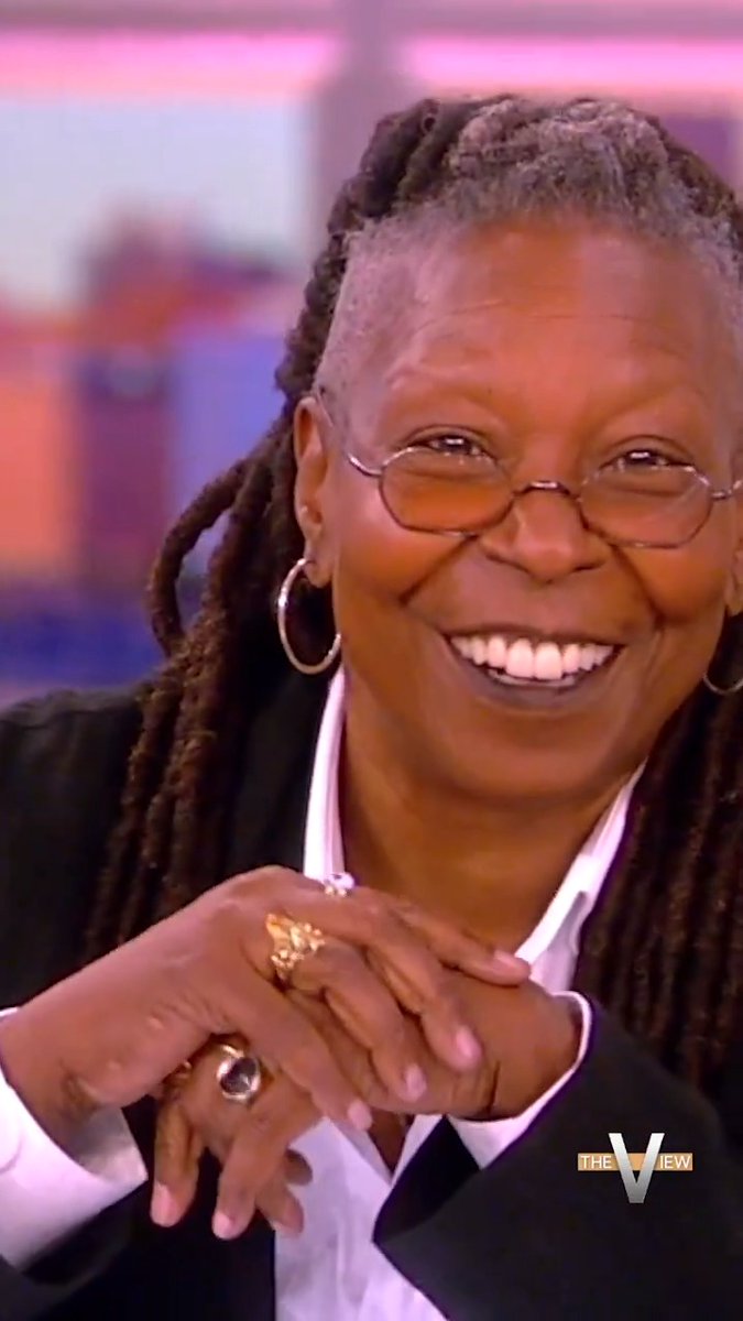 #WhoopiGoldberg reacts to former Pres. Trump attacking her on social media: "I'm not going anywhere...it's not for the reason, snowflake, it's not for the reason you might think."