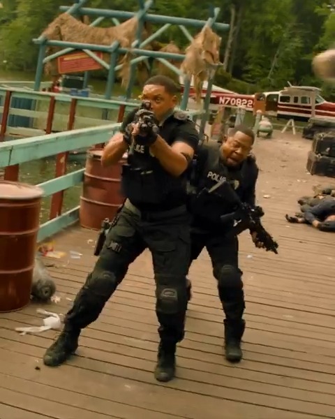From Bad Boys to wanted men. Will Smith and Martin Lawrence star in #BadBoys: Ride Or Die – exclusively in theaters June 7.