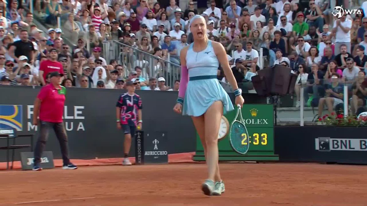 RELENTLESS from Rebecca Sramkova 🧨 Putting on a show against No.9 seed Ostapenko! #IBI24