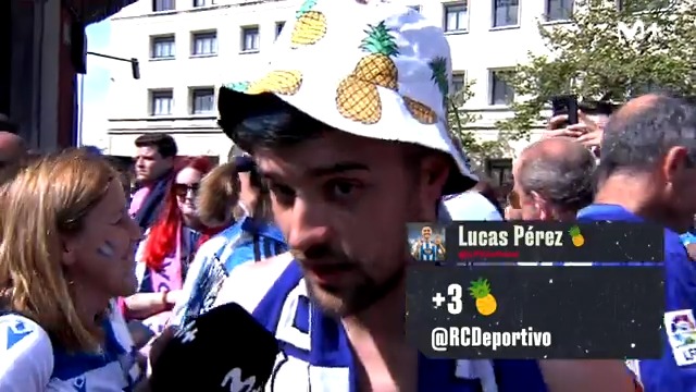 🍍 El RC Deportivo es una piña. #ElDíaDespués