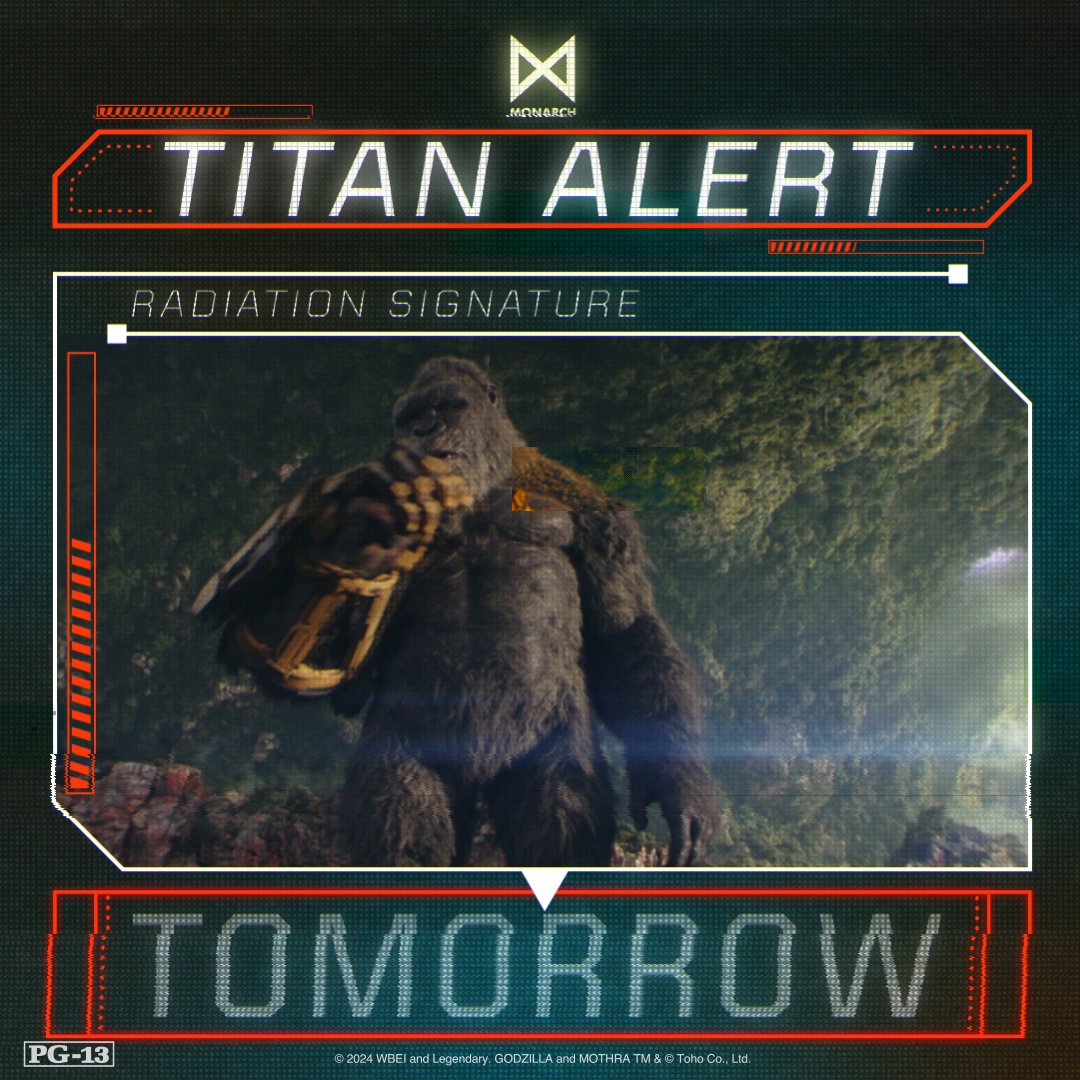 The Titans are on the move. Own #GodzillaXKong: The New Empire on Digital tomorrow.