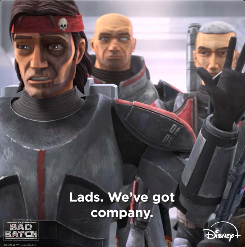 It's been a great journey. See the complete series of the Star Wars: #TheBadBatch only on Disney+.