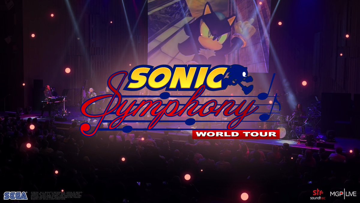 Sonic Symphony isn’t over yet! Join on a musical journey through the world of Sonic the Hedgehog, coming soon to a city near you! 🎉