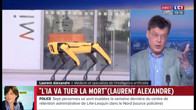▶️ #Technologie - "ChatGPT va nous rendre immortels" (L.Alexandre) : “L’IA va avoir beaucoup d’avantages. Mais elle va tous nous dépasser dans les 3 prochaines années dans la totalité des secteurs, il faut se préparer à ce nouveau monde.” Docteur Laurent Alexandre #24hPujadas #LCI ⤵️
