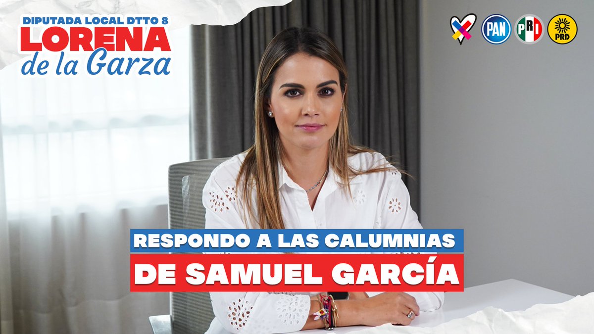 Incomodé a Samuel García y ahora está pagando pautas en mi contra. Además, se alió con MORENA para que le hagan el trabajo sucio.
