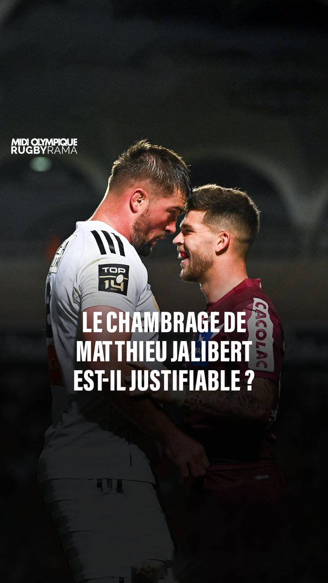 La victoire de Bordeaux-Bègles face à La Rochelle a été marquée par le chambrage de Matthieu Jalibert sur Grégory Alldritt. À froid, le geste de l'ouvreur girondin est-il justifiable ? Deux de nos journalistes ne sont pas d'accord...