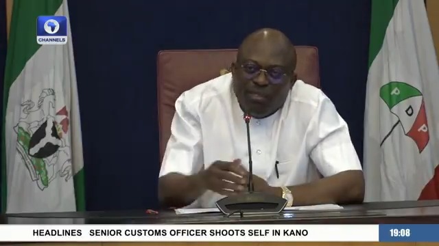 "Even if it is a mistake (his emergence as a governor), by the special grace of God, I am here today. Let me also appeal to them, let them continue to make mistakes" - Governor Siminalayi Fubara of Rivers on the political crisis in the state.