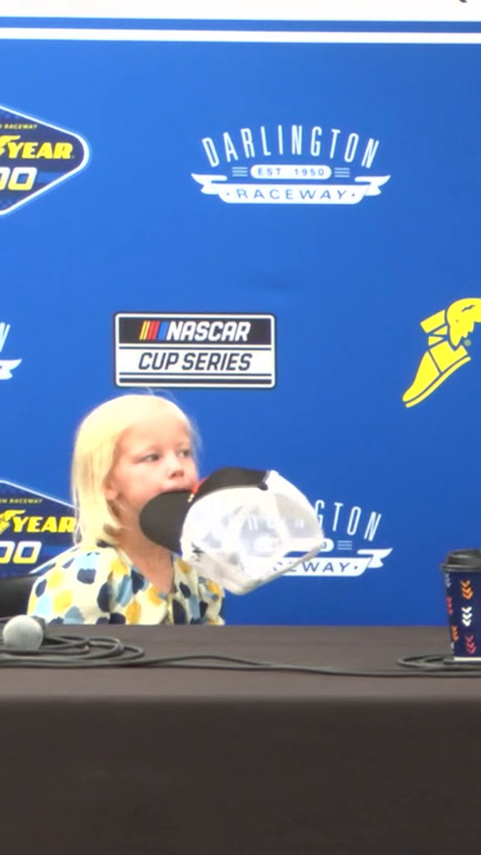 .Brad Keselowski might have won the race, but it was Autumn in the spotlight! 🤪