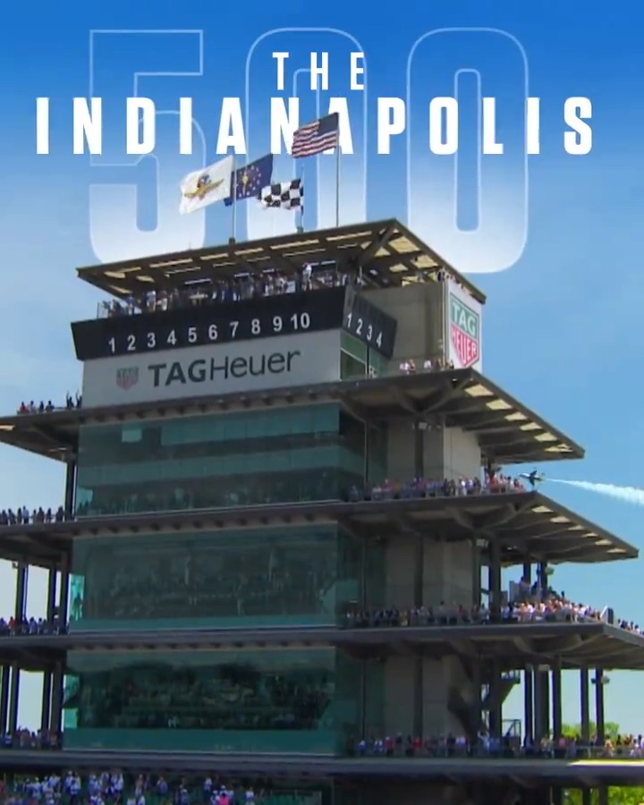 REPOST IF YOU'LL BE WATCHING THE #INDY500! Don't miss THE GREATEST SPECTACLE IN RACING on May 26 on NBC and Peacock. 🏁