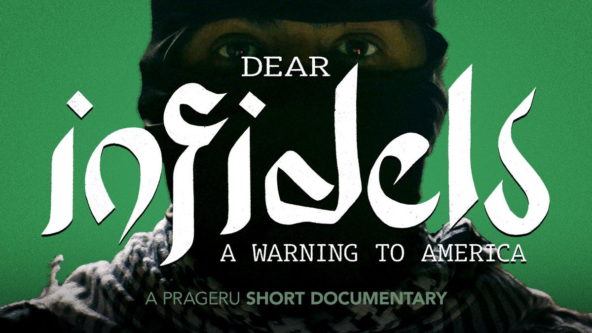 NOW STREAMING: PragerU’s short documentary, #DearInfidels: A Warning to America. Radical Islam poses a significant threat to the West. Watch first-hand accounts from those who escaped Islamic rule and have come to warn America at