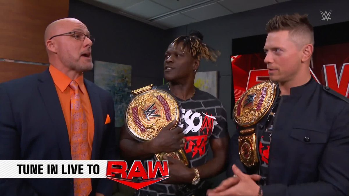 The ONE PERCENT has arrived on #WWERaw!