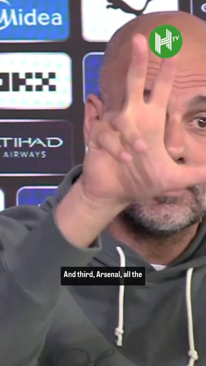 🔵❗️ Pep Guardiola: “You say it’s all about the money? Man United, Chelsea, Arsenal… they should have been there”.