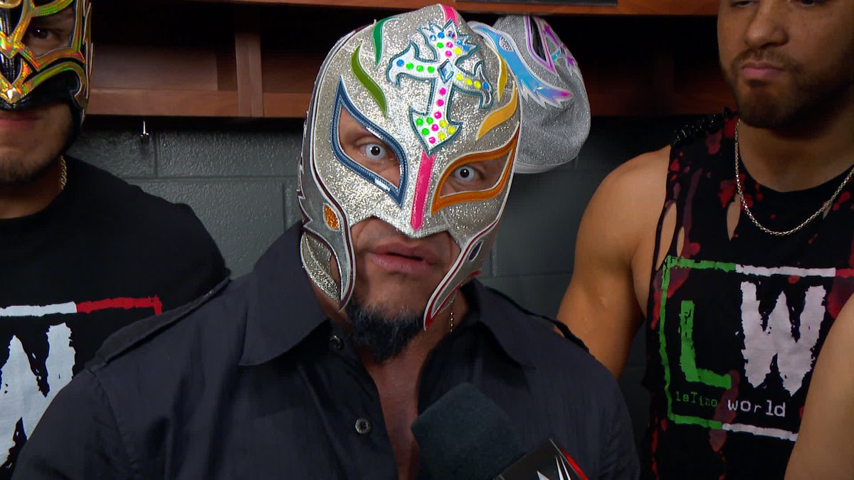 EXCLUSIVE: ♛Rey Mysterio❔ explains why carlito was drafted to #WWERaw with the LWO!