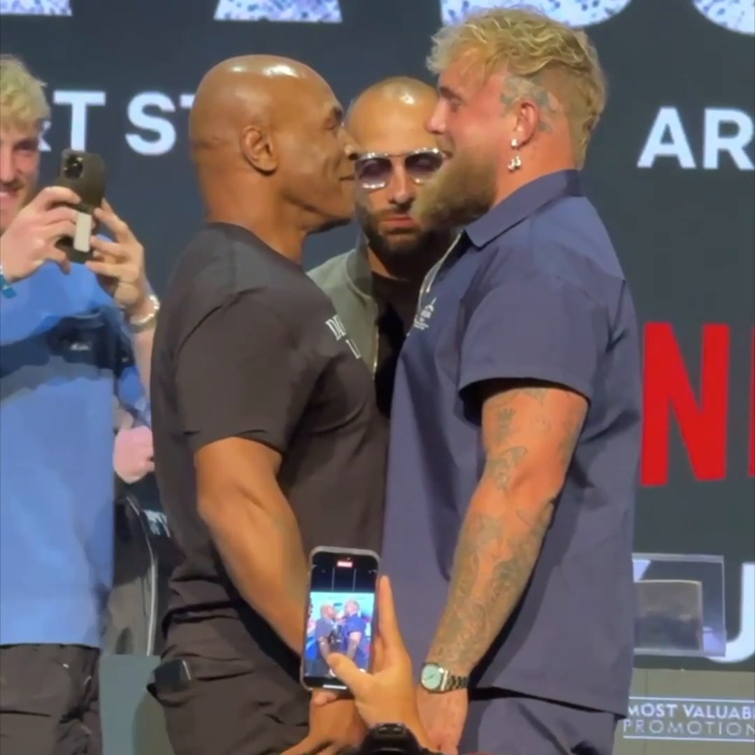 Jake Paul vs Mike Tyson yüzleşmesi